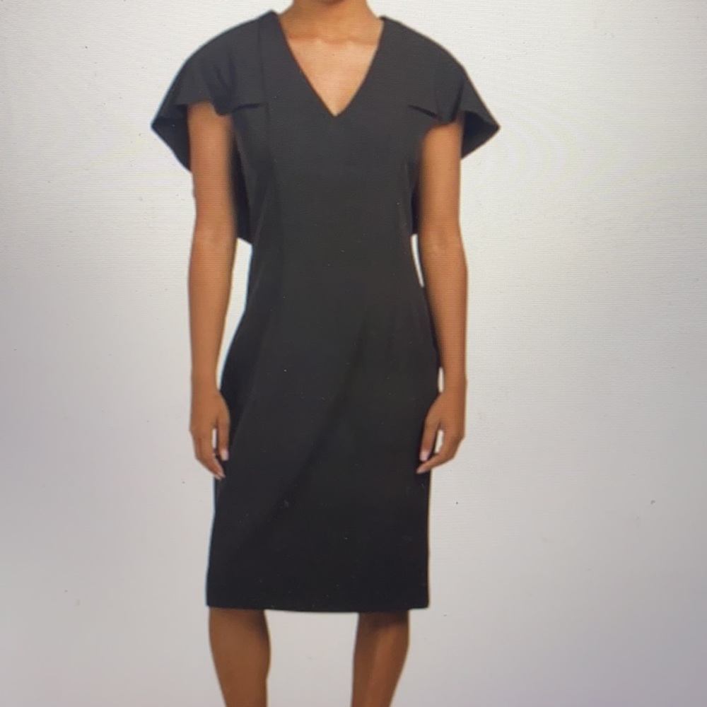Nanette Lepore Cape Cocktail Dress